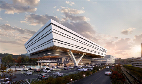 제2철도교통관제센터 건축 설계 공모 최종당선작 '오송 마에스트로(5-song Maesrto)'. 자료 국가철도공단